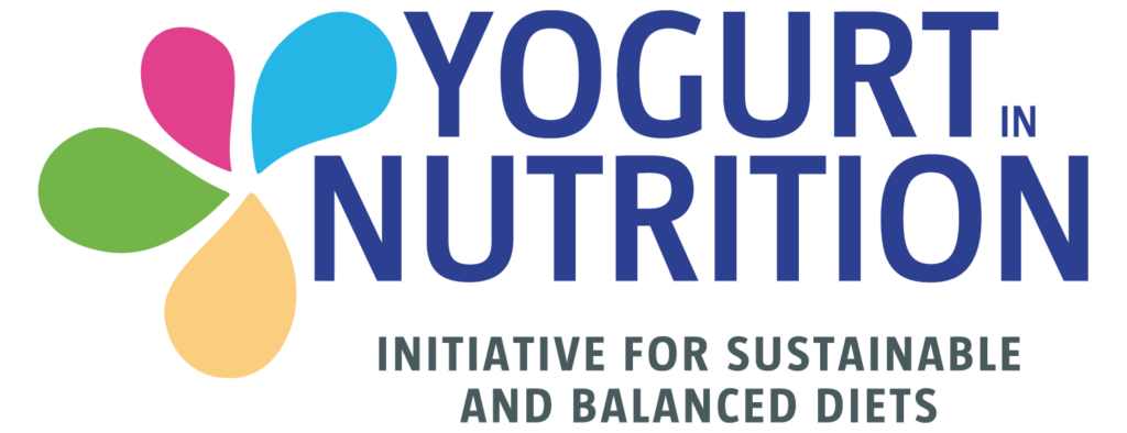 Logo Yogurt In Nutrition (Yini) Initiative for a sustainable and balanced diet