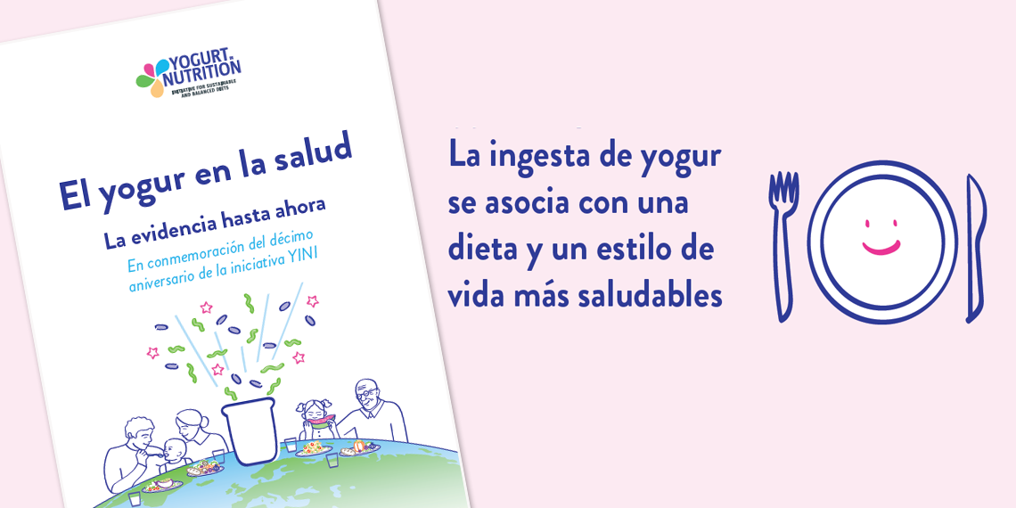 La ingesta de yogur se asocia con una dieta y un estilo de vida más saludables